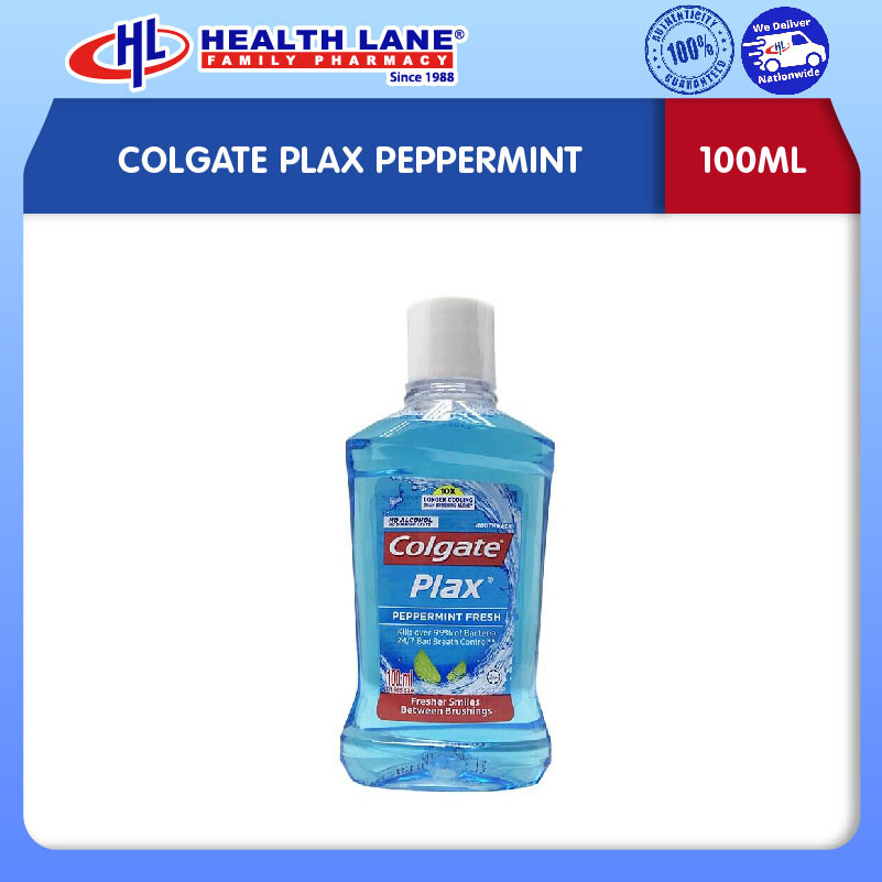 COLGATE PLAX PEPPERMINT (100ML)